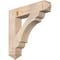 Ekena Millwork Olympic Arts & Crafts Smooth Bracket, Douglas Fir, 5 1/2"W x 30"D x 30"H BKT06X30X30OLY03SDF - alternate 1